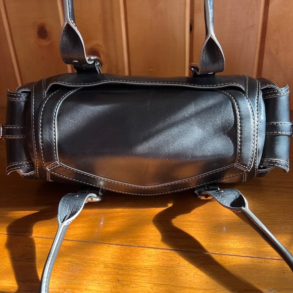 Black Leather Cole Haan Bag - Picture 4 of 7